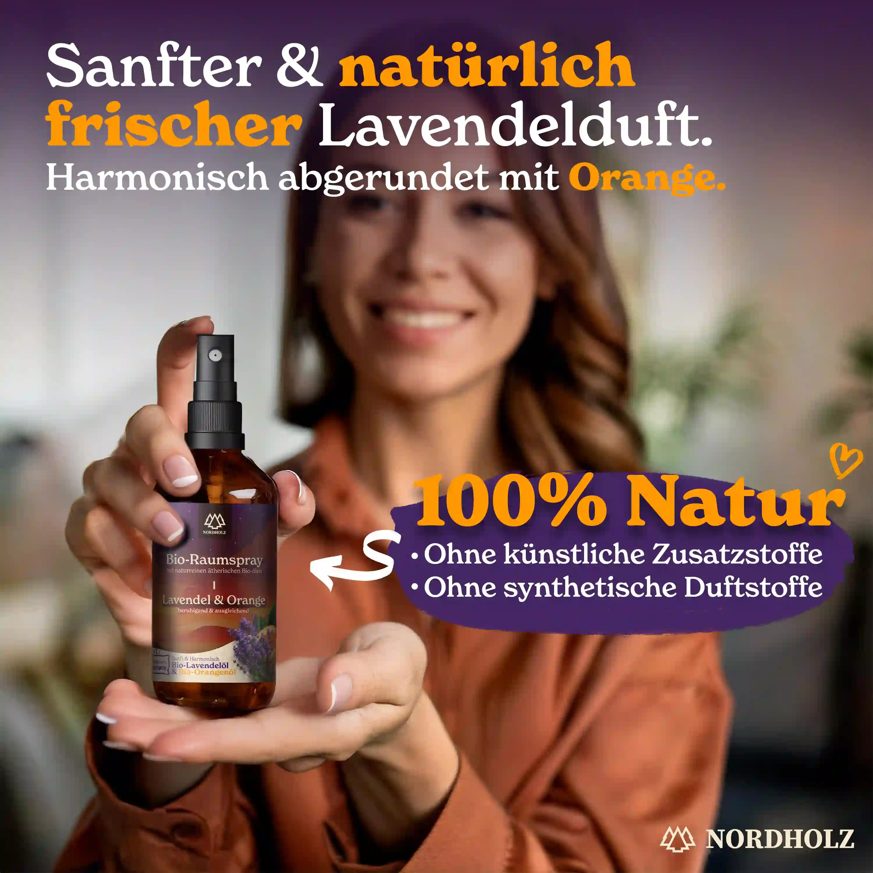 Bio Raumspray - Lavendel & Orange - Image 3