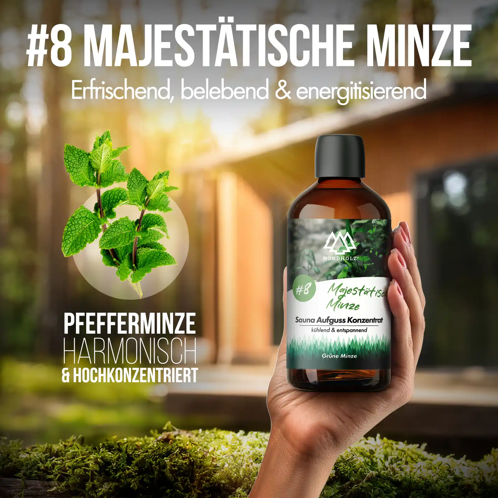 Sauna Aufguss Konzentrat #8 Majestätische Minze - Image 2