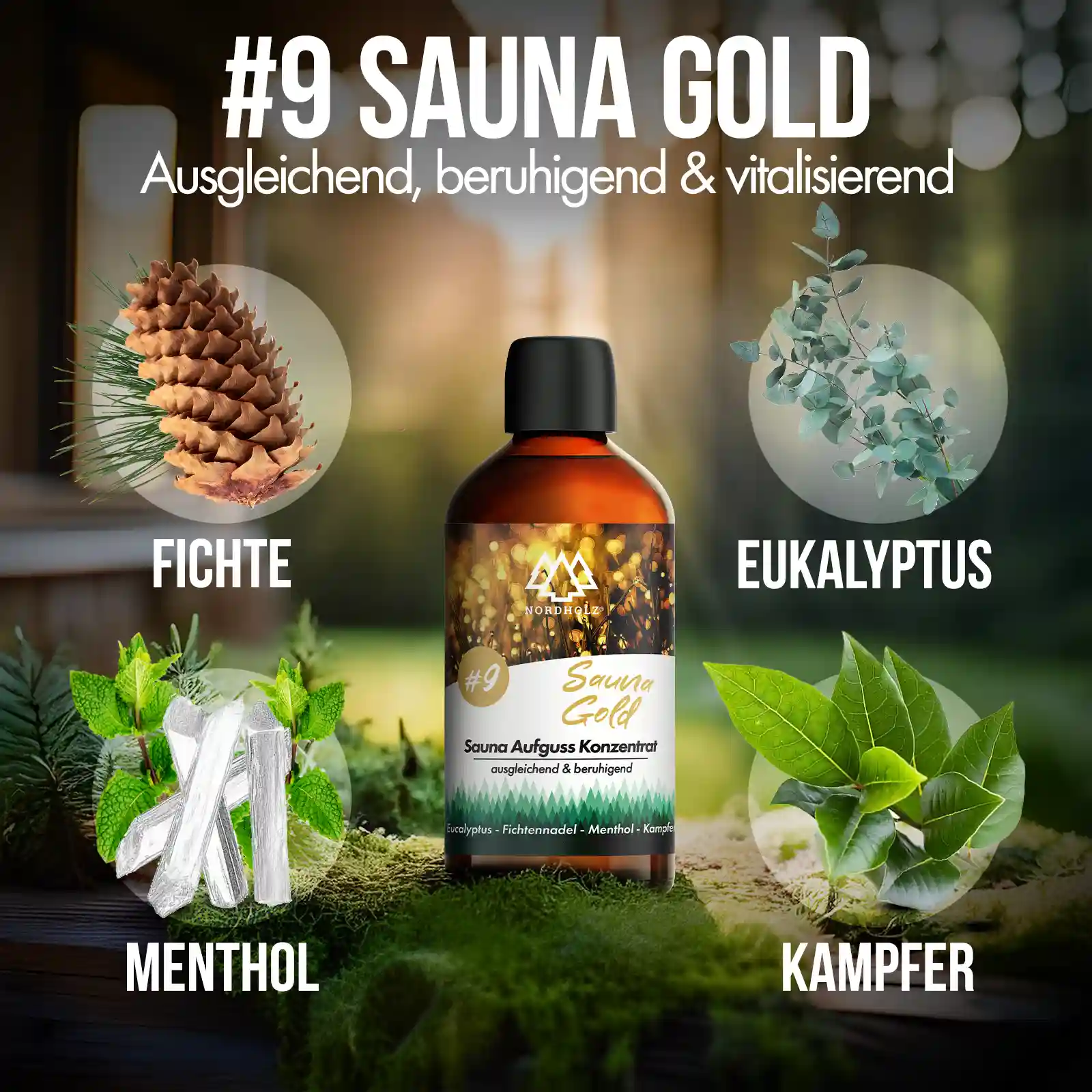 Sauna Aufguss Konzentrat #9 Sauna Gold - Image 2