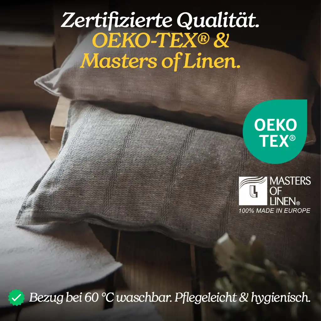 Sauna Kissen "Nordic Linen" - Image 6