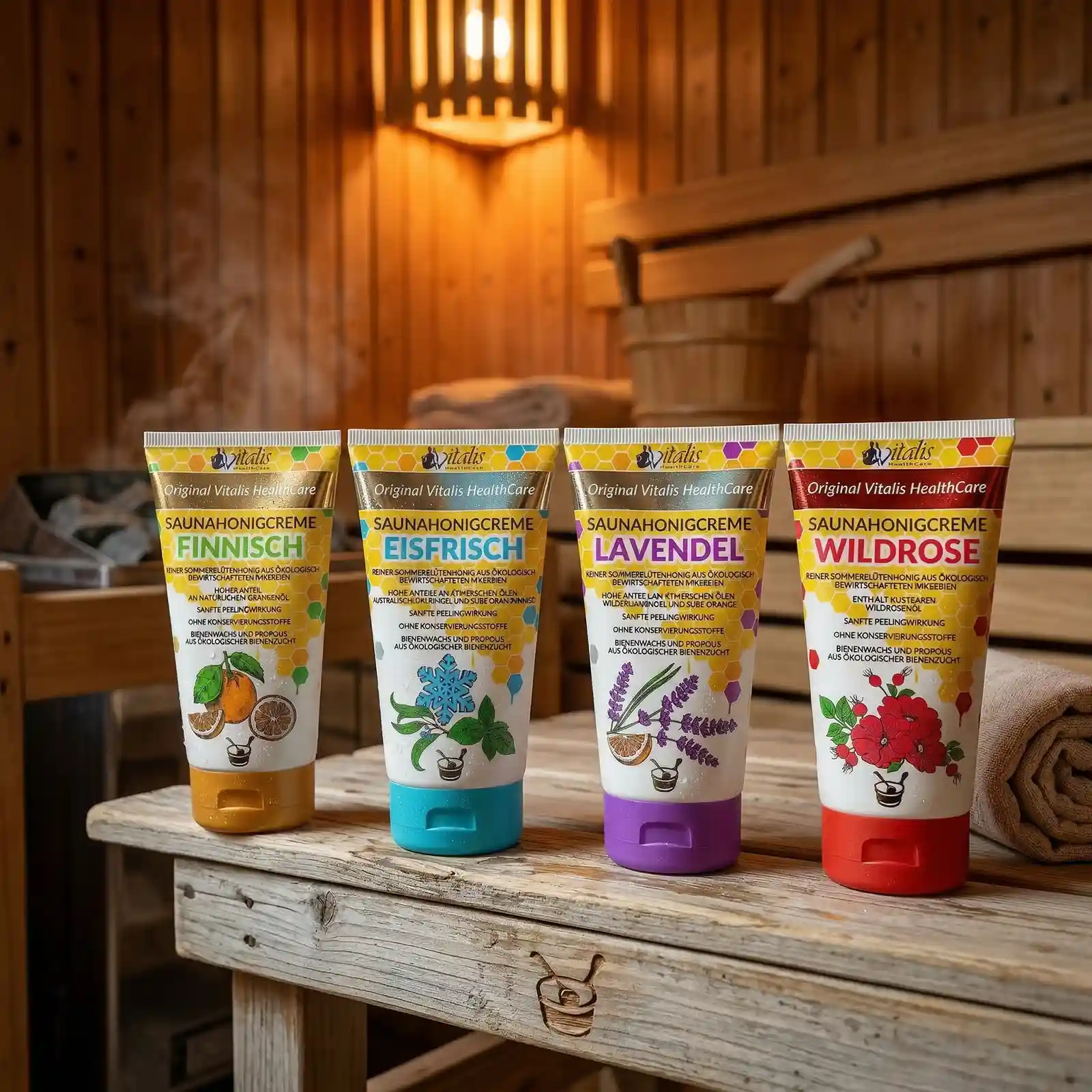 Saunahonig-Creme Peeling "Eisfrisch" - Image 5